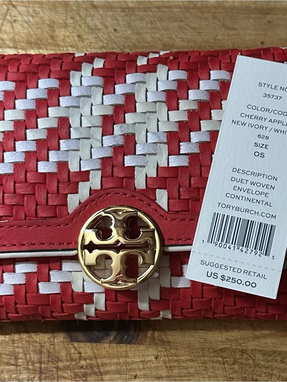 NWT TORY BURCH WALLET - Picture 9 of 9